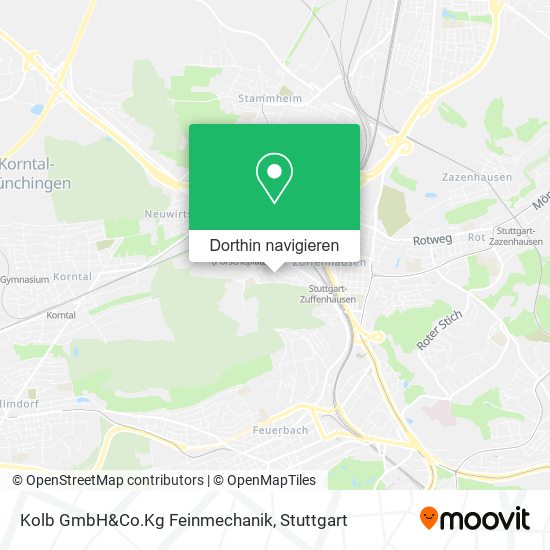 Kolb GmbH&Co.Kg Feinmechanik Karte