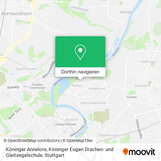 Köninger Annelore, Köninger Eugen Drachen- und Gleitsegelschule Karte