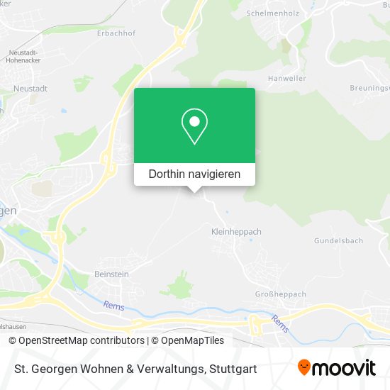 St. Georgen Wohnen & Verwaltungs Karte