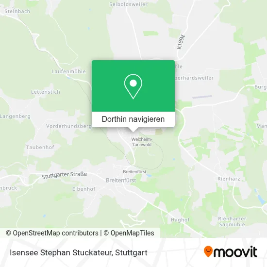 Isensee Stephan Stuckateur Karte