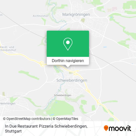 In Due Restaurant Pizzeria Schwieberdingen Karte