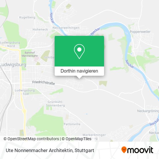 Ute Nonnenmacher Architektin Karte