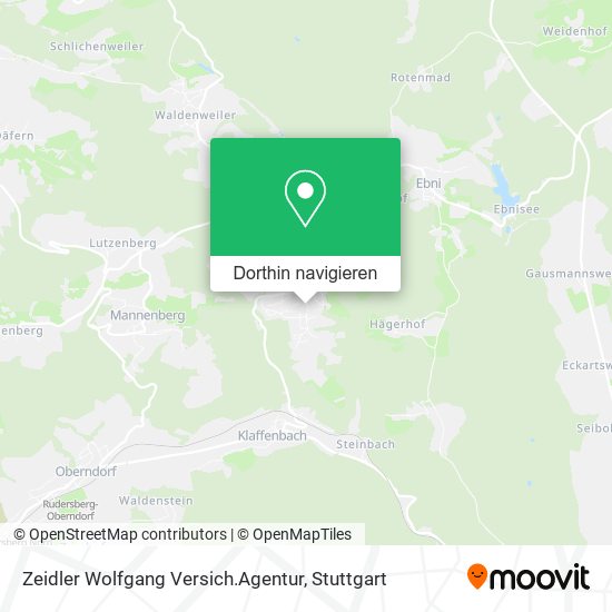Zeidler Wolfgang Versich.Agentur Karte