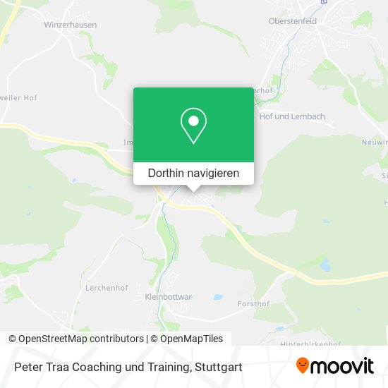 Peter Traa Coaching und Training Karte