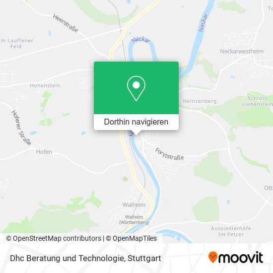 Dhc Beratung und Technologie Karte