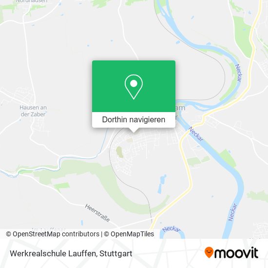 Werkrealschule Lauffen Karte