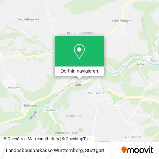 Landesbausparkasse Württemberg Karte
