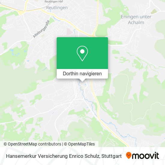 Hansemerkur Versicherung Enrico Schulz Karte