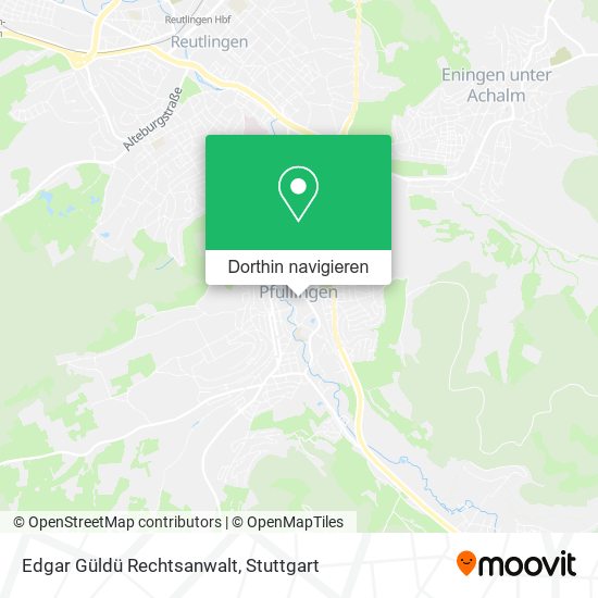 Edgar Güldü Rechtsanwalt Karte