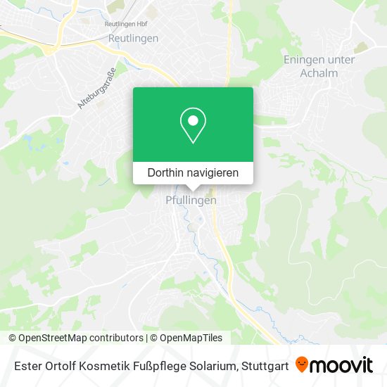 Ester Ortolf Kosmetik Fußpflege Solarium Karte