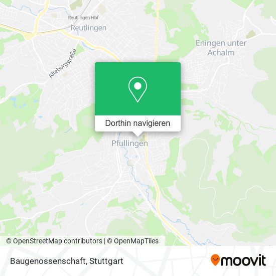 Baugenossenschaft Karte