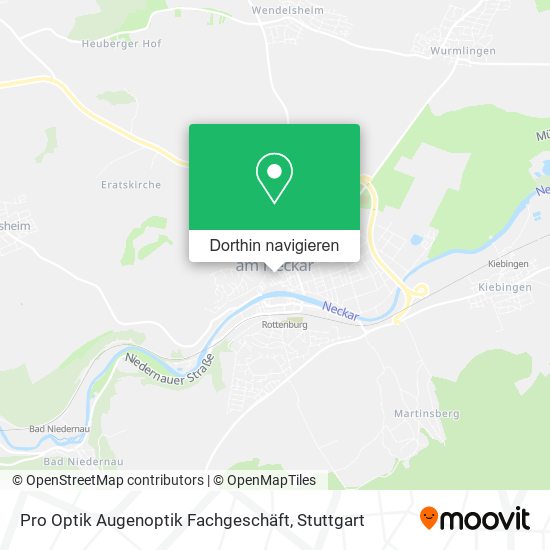 Pro Optik Augenoptik Fachgeschäft Karte