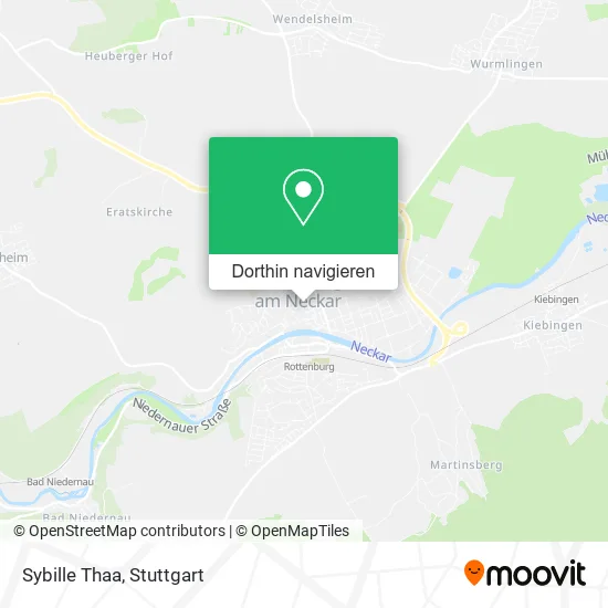 Sybille Thaa Karte