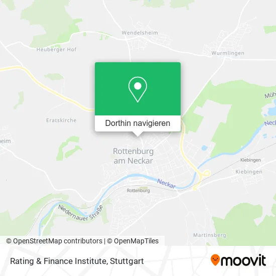 Rating & Finance Institute Karte