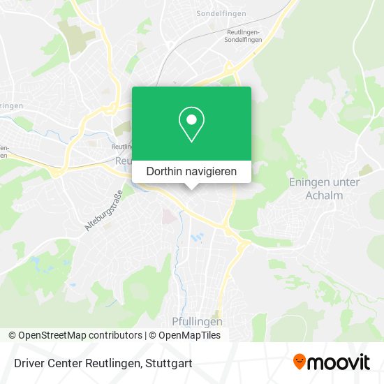 Driver Center Reutlingen Karte