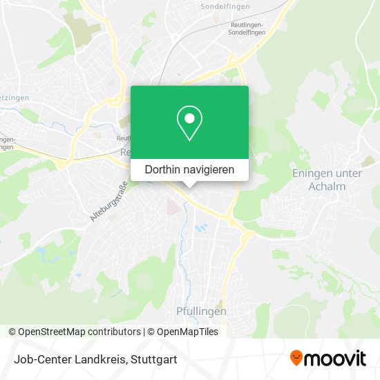 Job-Center Landkreis Karte