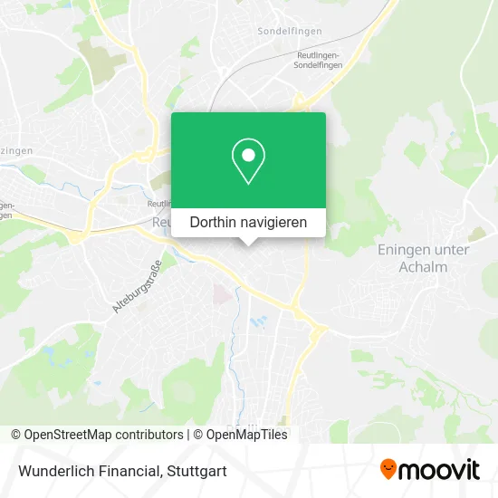 Wunderlich Financial Karte