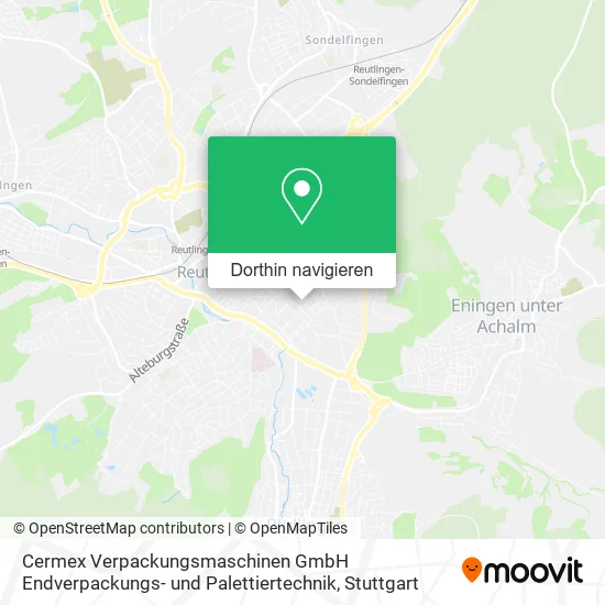 Cermex Verpackungsmaschinen GmbH Endverpackungs- und Palettiertechnik Karte