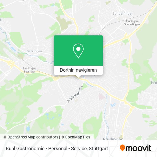 Buhl Gastronomie - Personal - Service Karte