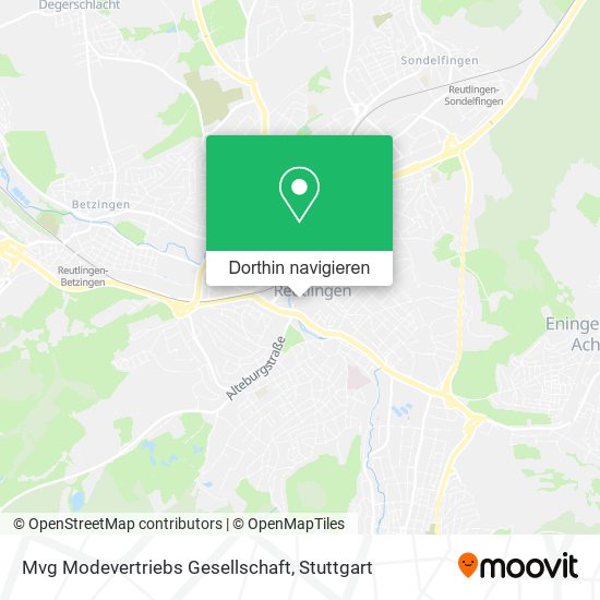 Mvg Modevertriebs Gesellschaft Karte