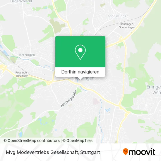 Mvg Modevertriebs Gesellschaft Karte