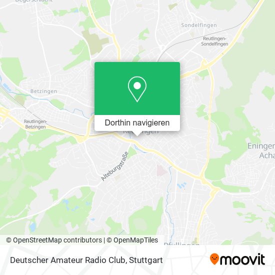Deutscher Amateur Radio Club Karte