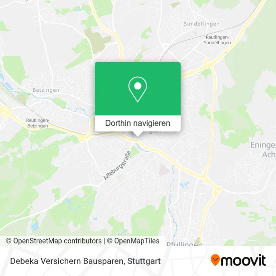 Debeka Versichern Bausparen Karte