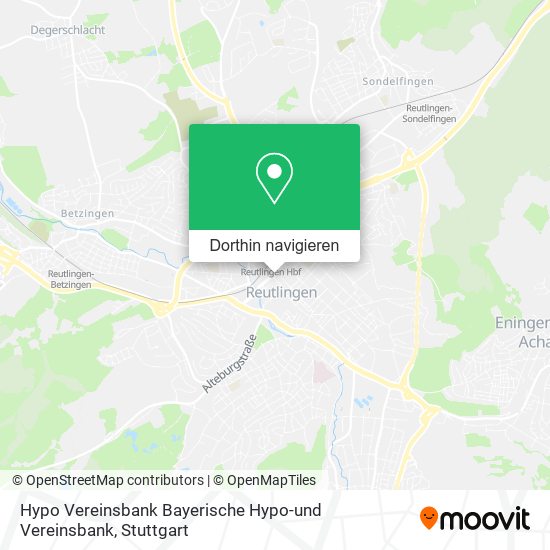 Hypo Vereinsbank Bayerische Hypo-und Vereinsbank Karte
