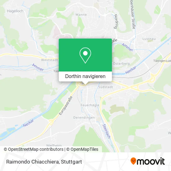 Raimondo Chiacchiera Karte