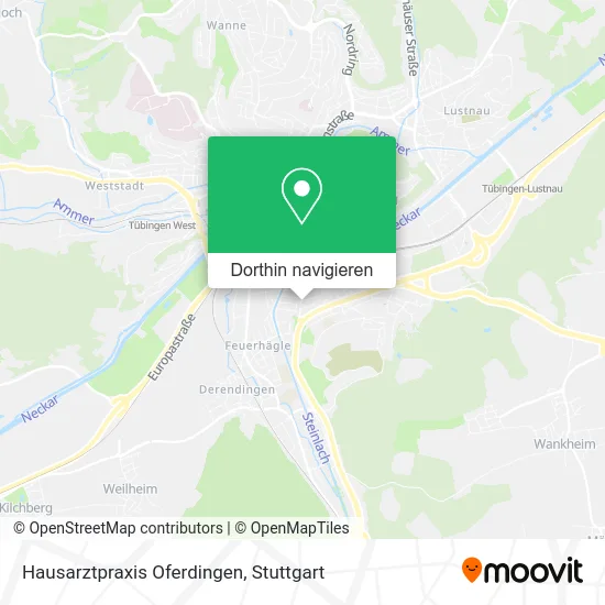 Hausarztpraxis Oferdingen Karte