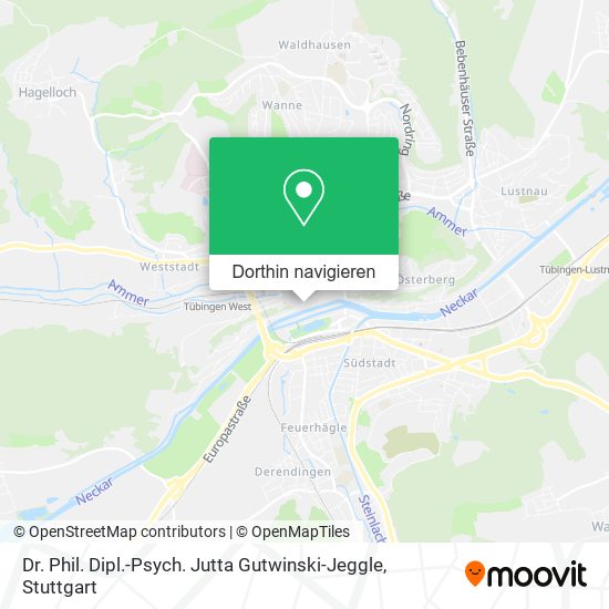 Dr. Phil. Dipl.-Psych. Jutta Gutwinski-Jeggle Karte