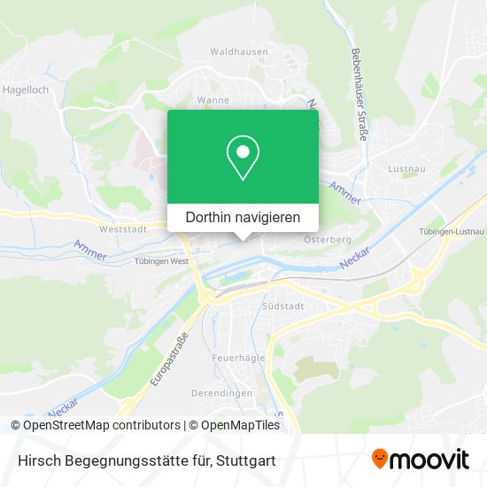 Hirsch Begegnungsstätte für Karte