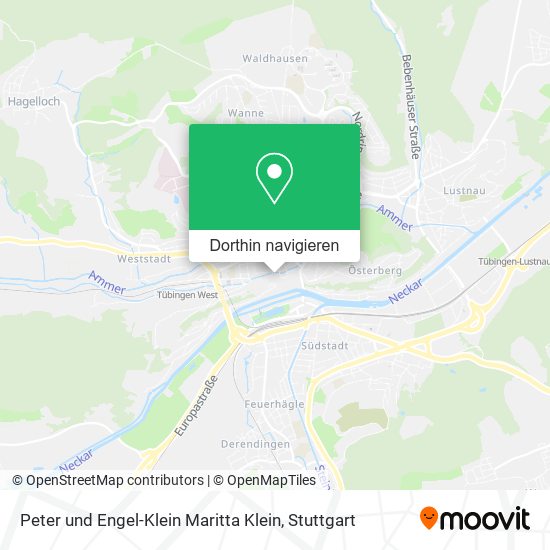Peter und Engel-Klein Maritta Klein Karte
