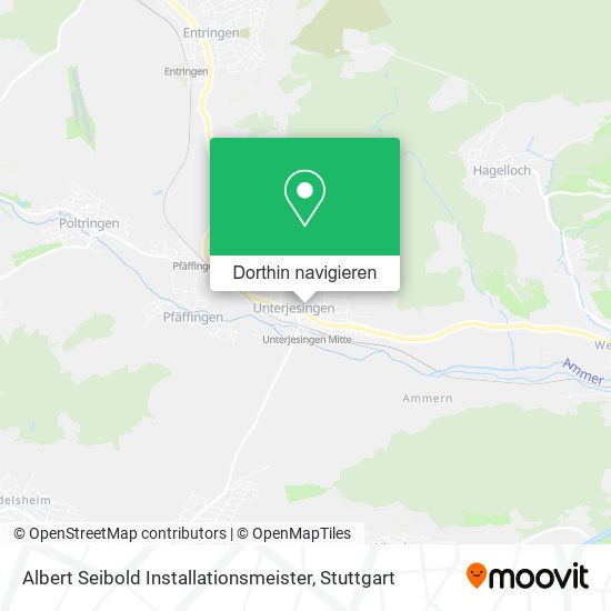 Albert Seibold Installationsmeister Karte