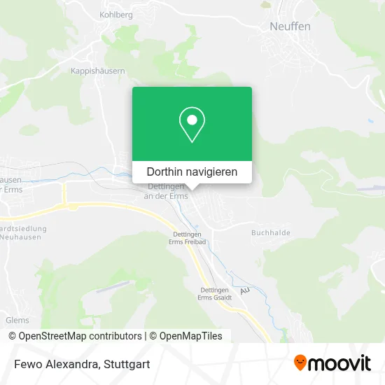 Fewo Alexandra Karte