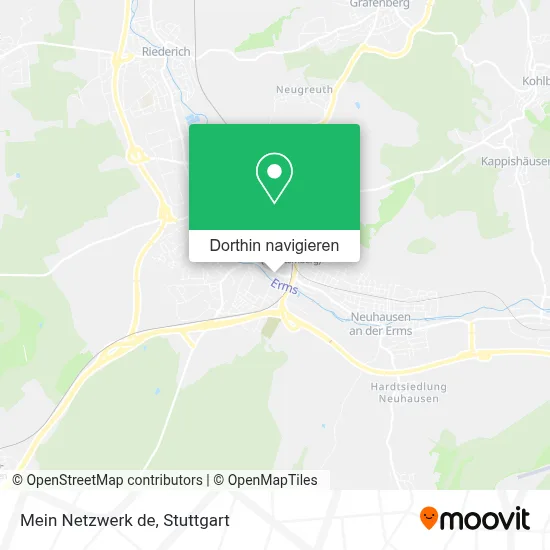 Mein Netzwerk de Karte
