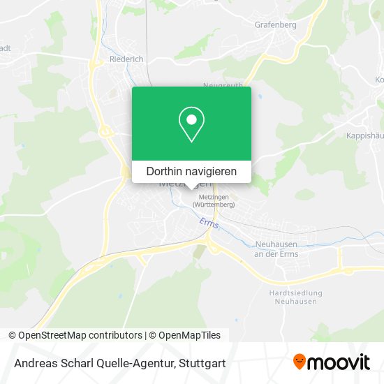 Andreas Scharl Quelle-Agentur Karte