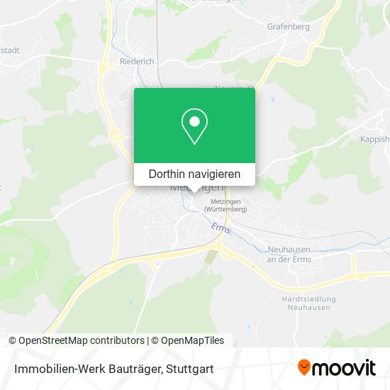 Immobilien-Werk Bauträger Karte