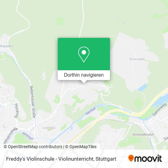 Freddy's Violinschule - Violinunterricht Karte