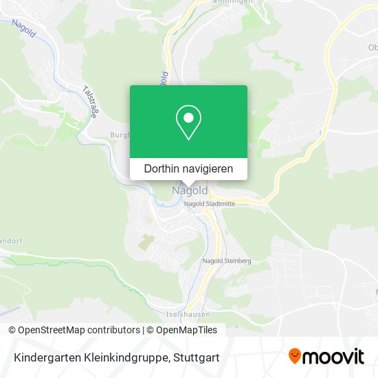 Kindergarten Kleinkindgruppe Karte