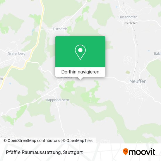 Pfäffle Raumausstattung Karte