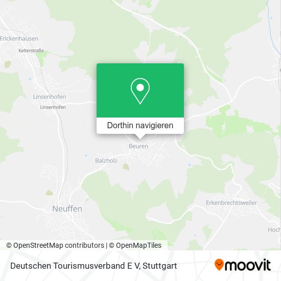 Deutschen Tourismusverband E V Karte