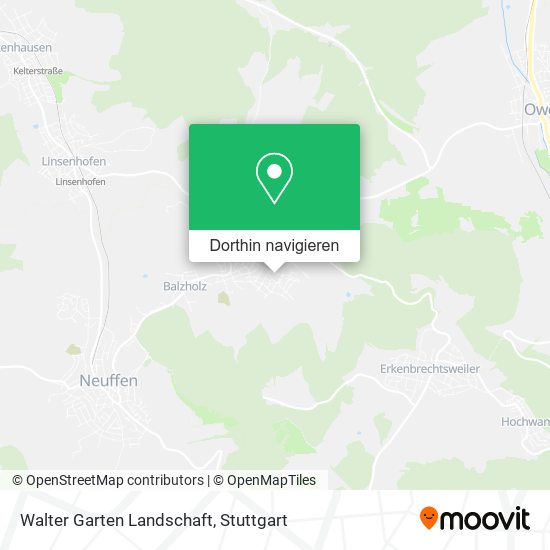 Walter Garten Landschaft Karte