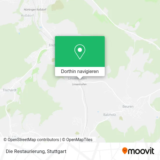 Die Restaurierung Karte