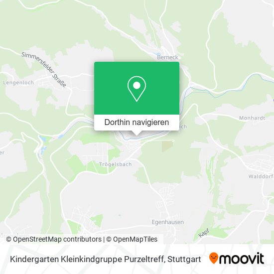 Kindergarten Kleinkindgruppe Purzeltreff Karte