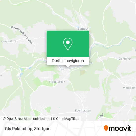 Gls Paketshop Karte