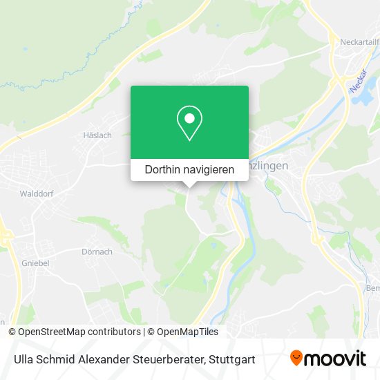 Ulla Schmid Alexander Steuerberater Karte