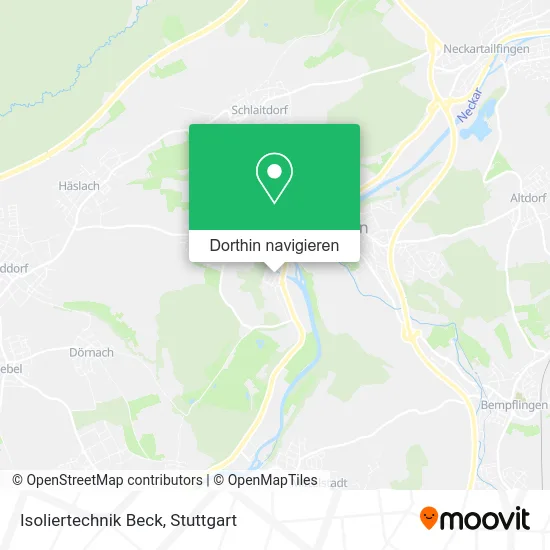 Isoliertechnik Beck Karte