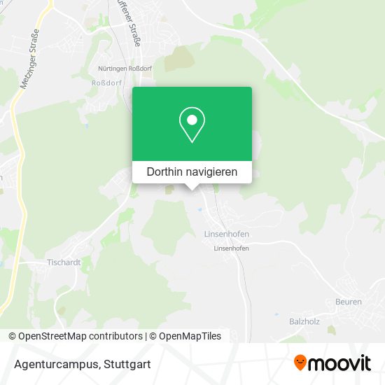 Agenturcampus Karte