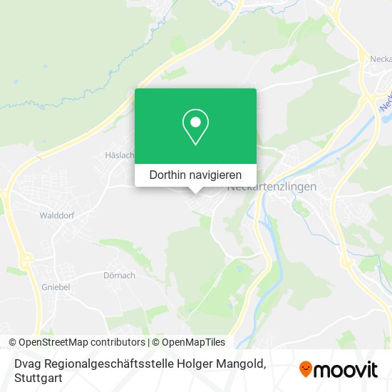 Dvag Regionalgeschäftsstelle Holger Mangold Karte